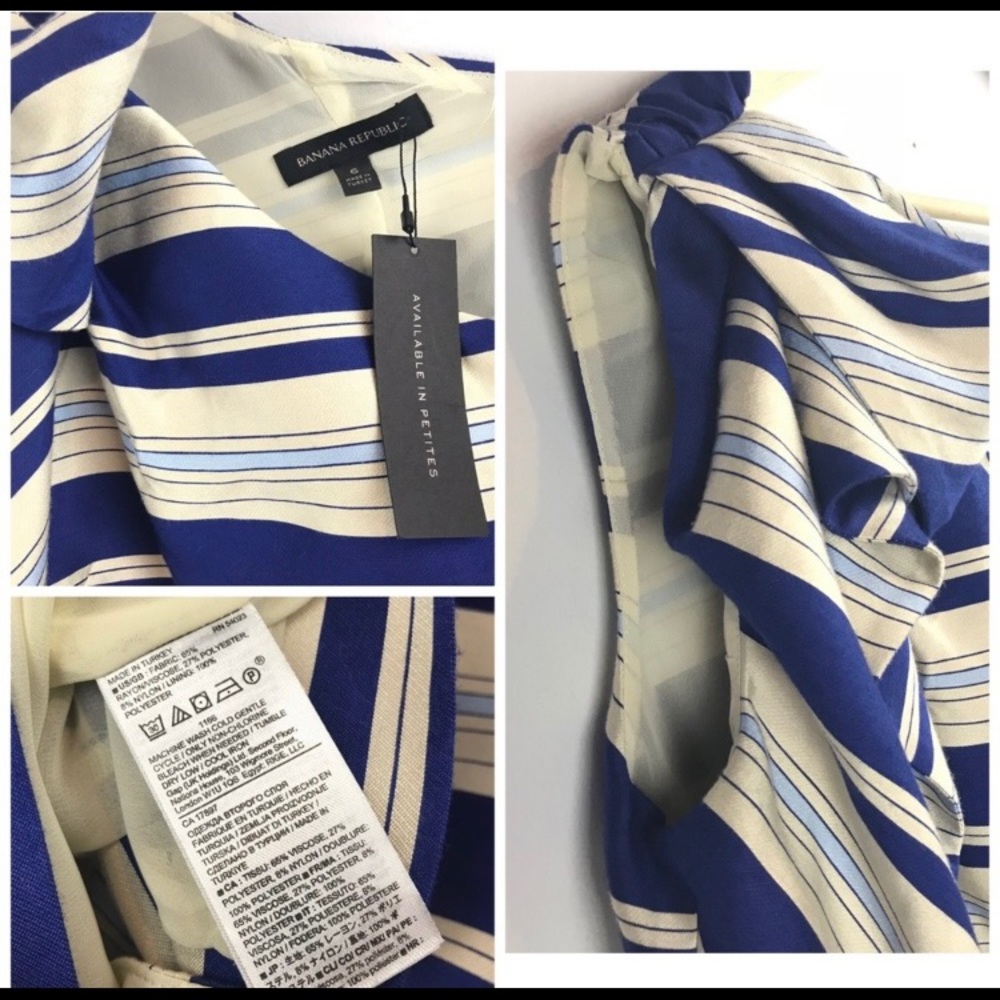 Banana Republic one shoulder dress - Picture 3 of 7